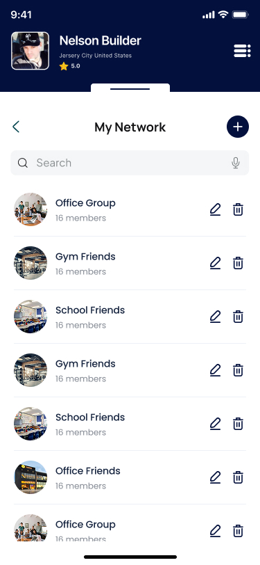 Auxilio Agente — My Network
